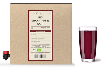 Bio Granatapfelsaft- klar- 3l