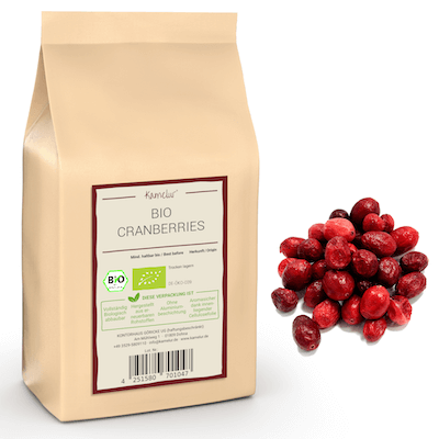 Bio Cranberry- gefriergetrocknet- ganze Frucht