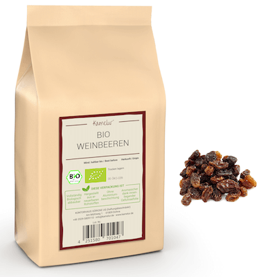 Bio Weinbeeren- Rosinen