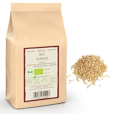 Bio Quinoa gepufft unter Kochen & Backen>Getreide, Reis & Co.>Pseudogetreide
