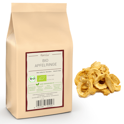 Bio Apfelringe- soft
