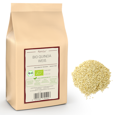 Bio Quinoa- weiss unter Kochen & Backen>Getreide, Reis & Co.>Pseudogetreide